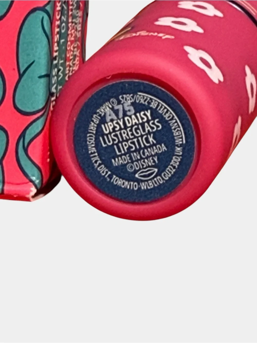MAC DISNEY Minnie Lustreglass Lipstick in UPSY DAISY- Dusty Rose Pink LE BNIB!!